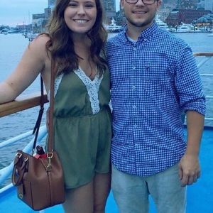 Open back boutique romper